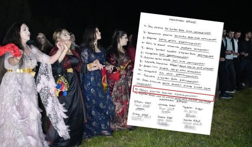 Şırnak'ta Aşiretlerin Yasak Kararına Rağmen Kadınlar Halay Başında Yer Aldı