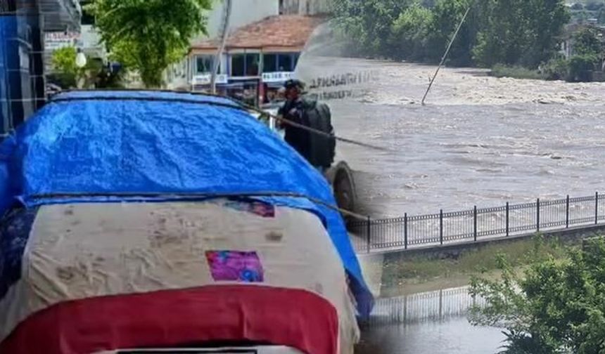 Tokat'ta Sel Tehlikesi: Almus Barajı Taşmaya Başladı