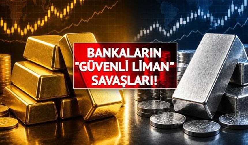 Wall Street Devlerinin Tercihi: Altın ve Gümüş Hedefleri Yükseldi