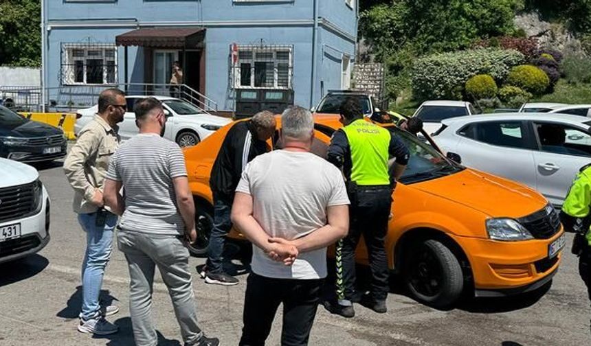 Zonguldak'ta Aranan Taksi Sürücüsü Trafik Uygulamasında Yakalandı