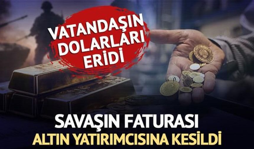 Altın Yatırımcıları 12 Milyar Dolarlık Kayıpla Karşı Karşıya