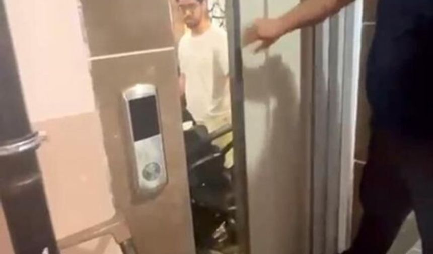 Asansörde Mahsur Kalan Öğrenci İtfaiyenin Müdahalesiyle Sınava Zamanında Ulaştı