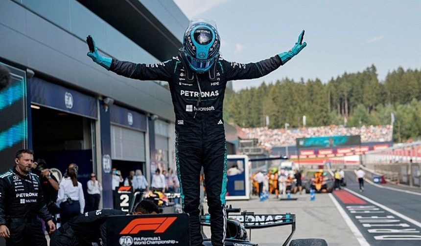 Avusturya Grand Prix'sini George Russell kazandı