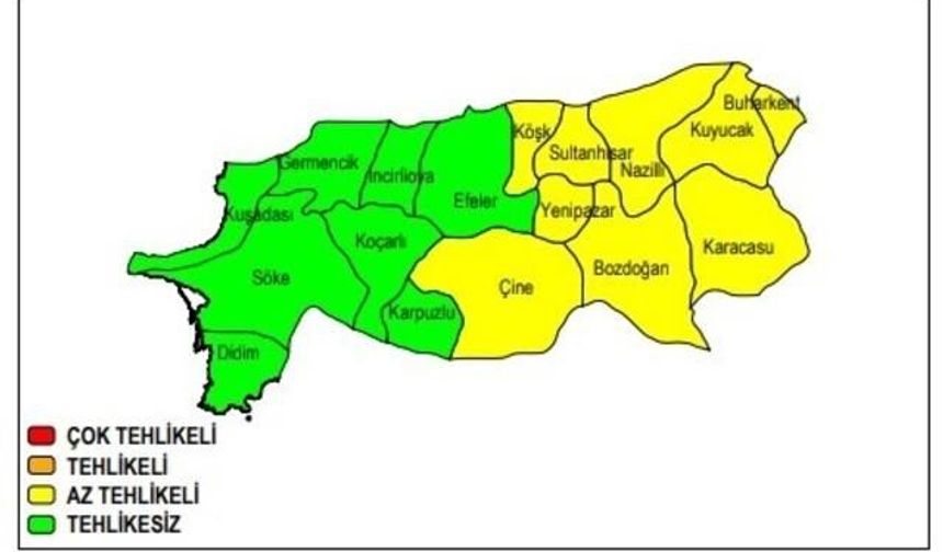Aydın'ın Doğu İlçelerinde Kuvvetli Sağanak Yağış Bekleniyor