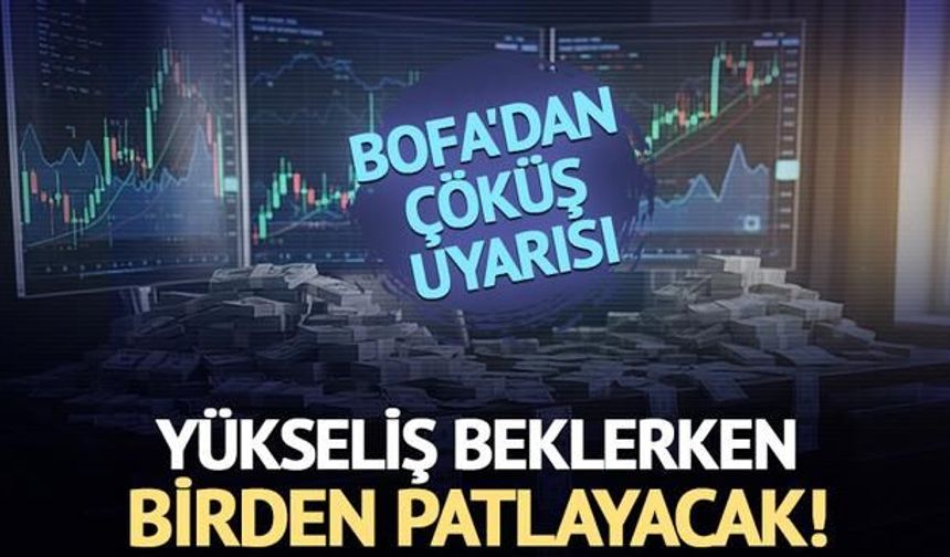 BofA'dan NASDAQ 100 için kritik balon uyarısı