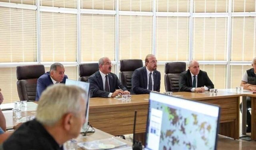 Çanakkale'de Orman Yangınları İçin Tedbir Toplantısı Yapıldı