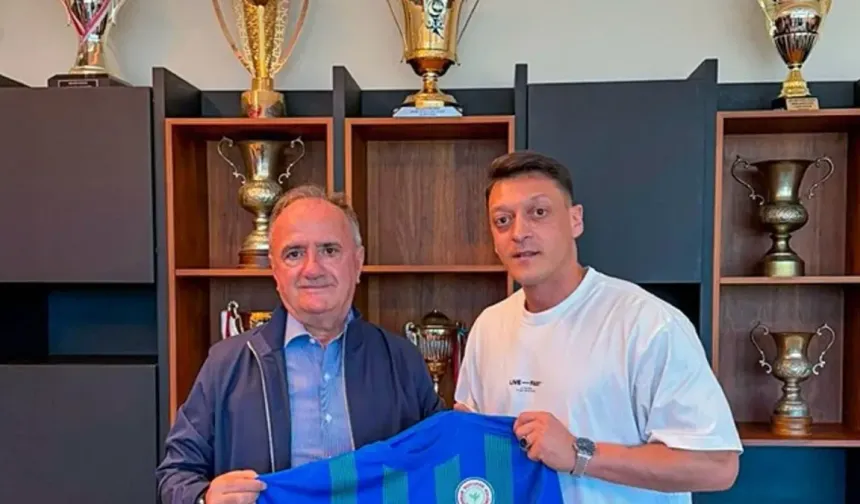Çaykur Rizespor, Mesut Özil ile Altyapı İşbirliğine İmza Attı