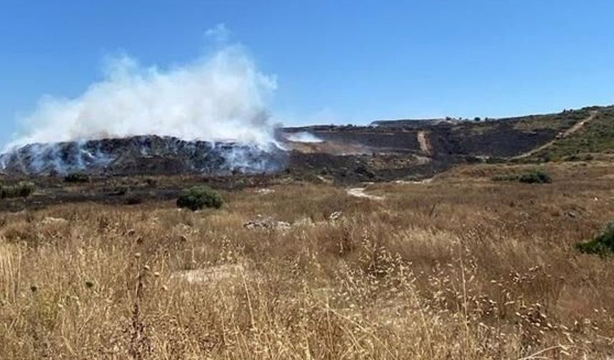 Çeşme'deki Yangın Hızlı Müdahaleyle Kontrol Altına Alındı