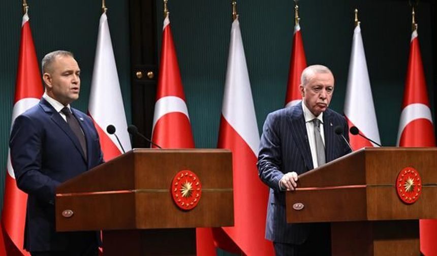 Cumhurbaşkanı Erdoğan ve Polonya Cumhurbaşkanı Nawrocki'den İşbirliği Vurgusu