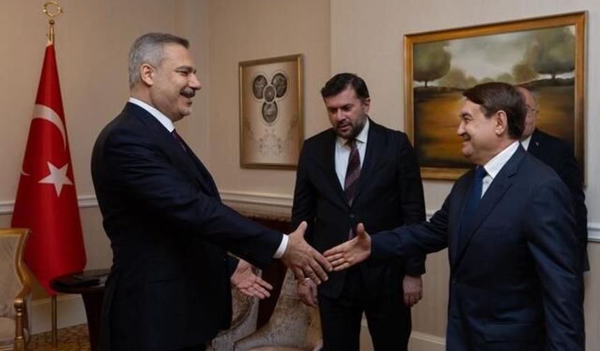 Dışişleri Bakanı Hakan Fidan, Putin'in Danışmanı Levitin ile Görüştü