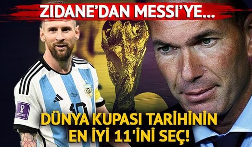 Dünya Kupası Tarihinin En İyi 11'ini Sen Seç!