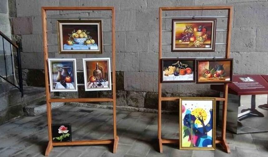 Erzurum'da 65 Yaş Üstü Kadınların El Sanatları Sergisi Açıldı