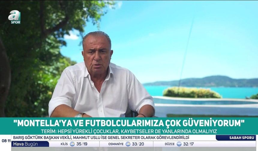 Fatih Terim'den Milli Takıma Destek Çağrısı