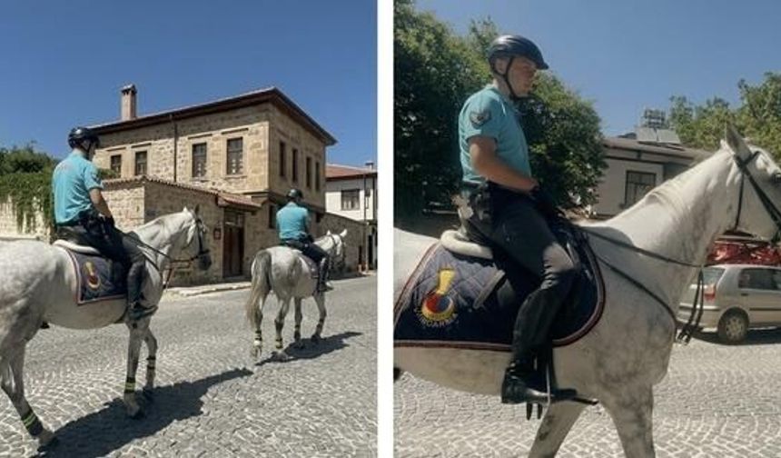 Harput'ta Atlı Jandarma Görev Başında