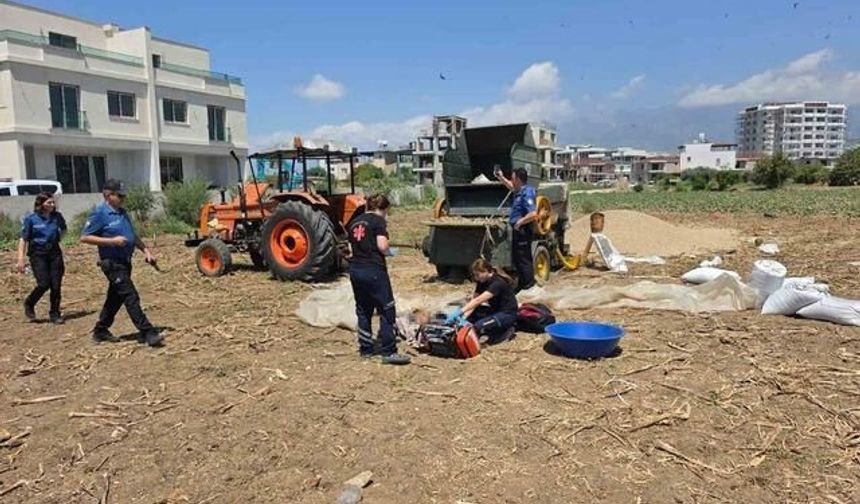 Hatay'da Harman Makinesini Tamir Etmeye Çalışan Genç Hayatını Kaybetti