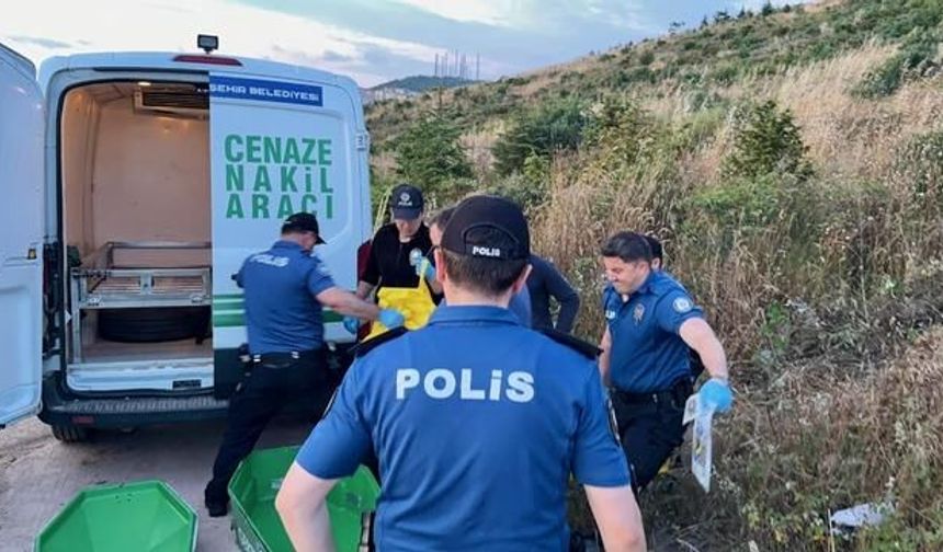 Kocaeli Gebze'de Ormanlık Alanda Erkek Cesedi Bulundu