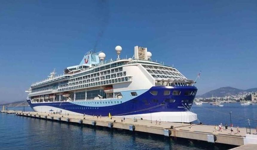 Marella Discovery Bodrum Limanı'na 1790 Yolcusuyla Geldi