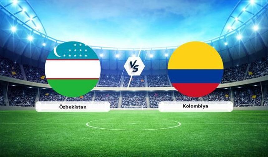 Özbekistan - Kolombiya Maçında İlk Gol Daniel Munoz'tan