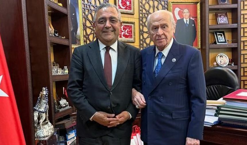 Sezgin Tanrıkulu'ndan Devlet Bahçeli'ye Ziyaret