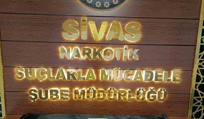 Sivas'ta Uyuşturucu Operasyonunda 1 Kişi Tutuklandı