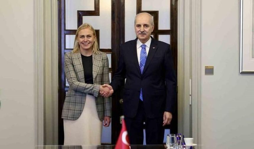 TBMM Başkanı Kurtulmuş Finlandiya Dışişleri Bakanı Valtonen ile Helsinki'de Görüştü