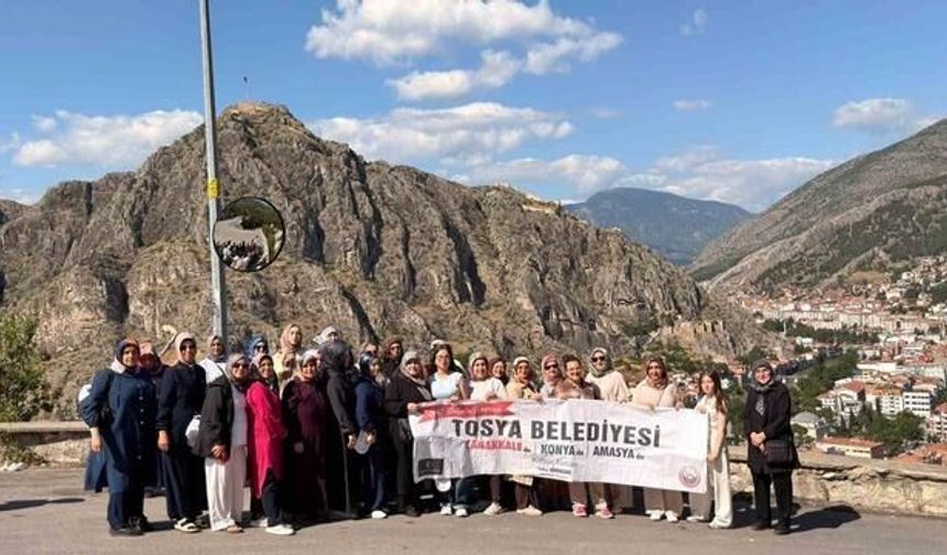 Tosya Belediyesi Kadınlara Yönelik Amasya Kültür Turu Düzenledi