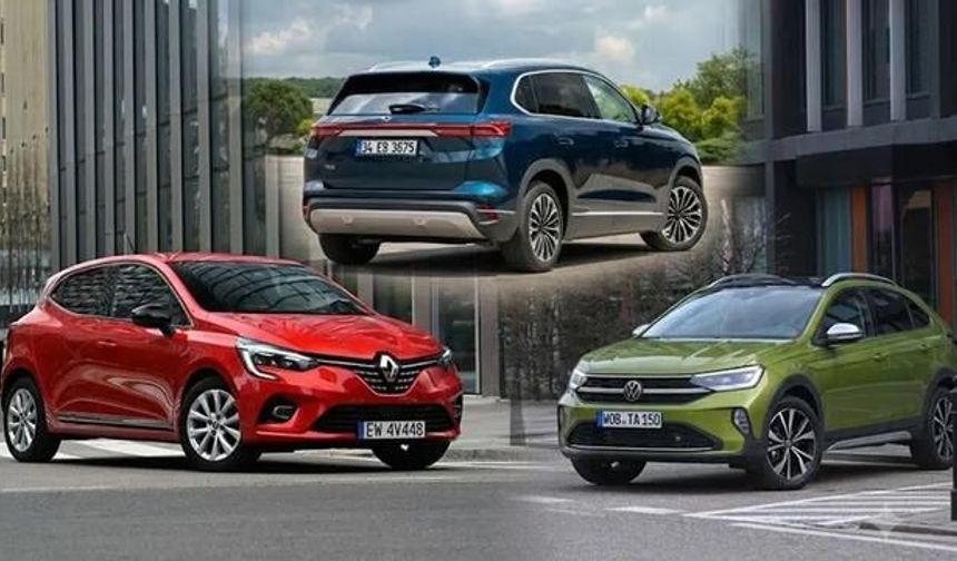Türkiye'de En Çok Tercih Edilen Otomobiller Açıklandı