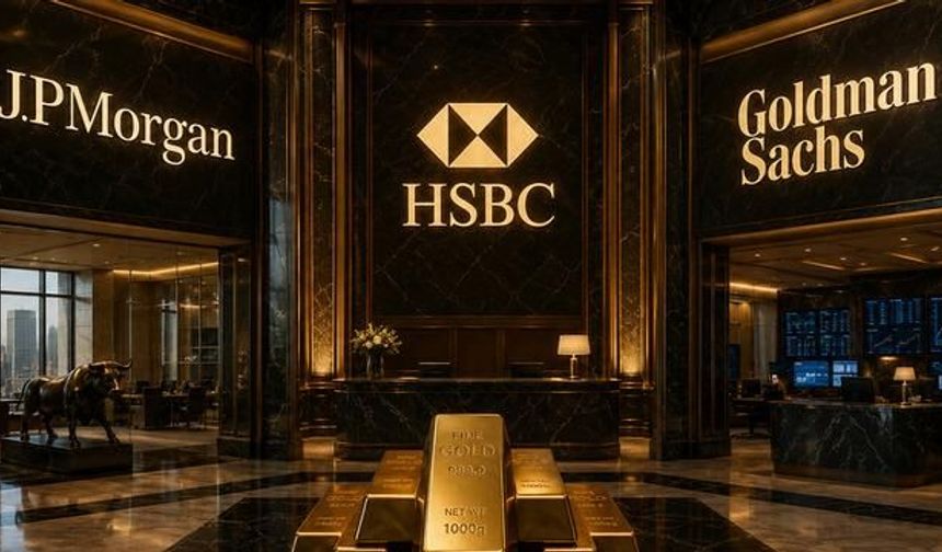 Üç Büyük Bankadan Altın Fiyatlarına Aşağı Yönlü Revizyon