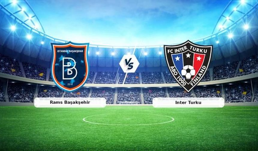 Başakşehir, UEFA Konferans Ligi'nde Inter Turku ile kritik maça çıkıyor