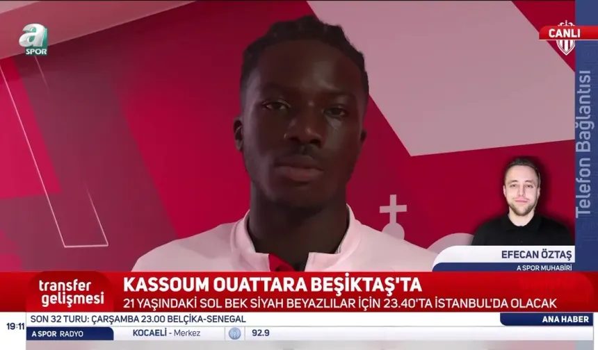 Beşiktaş, Kassoum Ouattara'yı İstanbul'da Ağırlayacak