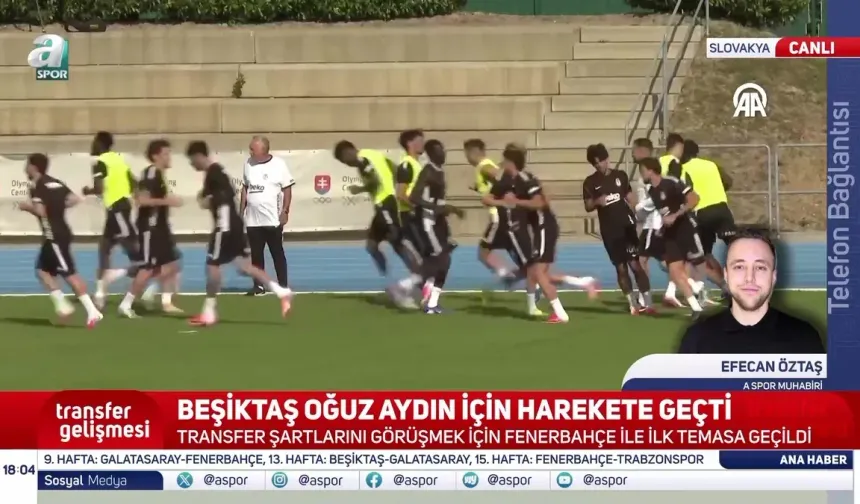 Beşiktaş, Oğuz Aydın Transferi İçin Resmi Adımı Attı