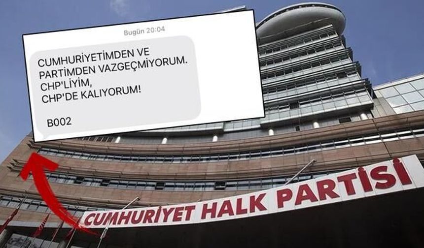 CHP'de İstifalar Sonrası Partililere Gönderilen Mesajlar Sosyal Medyada Gündem Oldu