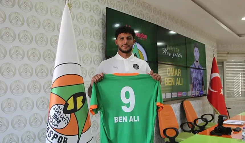 Corendon Alanyaspor, Tunuslu Forvet Omar Ben Ali ile Anlaştı