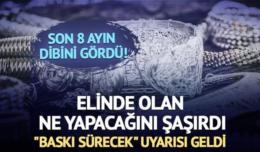 Gümüş 8 Ayın En Düşüğünde: Jeopolitik Gerilim ve Faiz Endişeleri Baskıyı Sürdürüyor