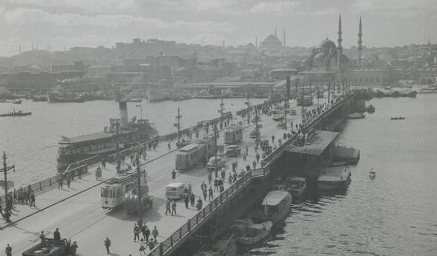 İstanbul'un 1947 Yılına Ait Tarihi Fotoğrafları Anadolu Ajansı Arşivinde