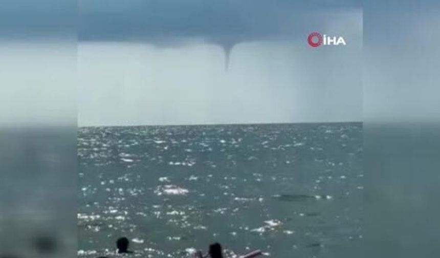Karadeniz'de Hortum Görüntülendi