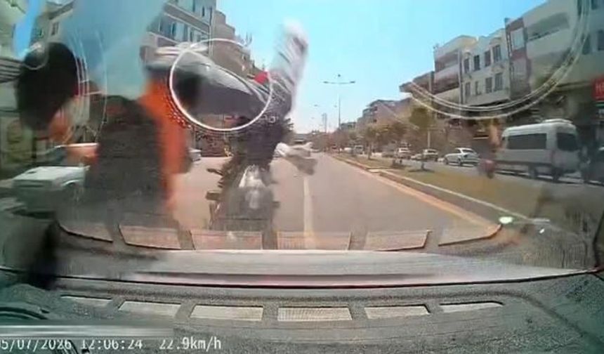 Kontrolsüz Cadde Geçişi Kazaya Neden Oldu