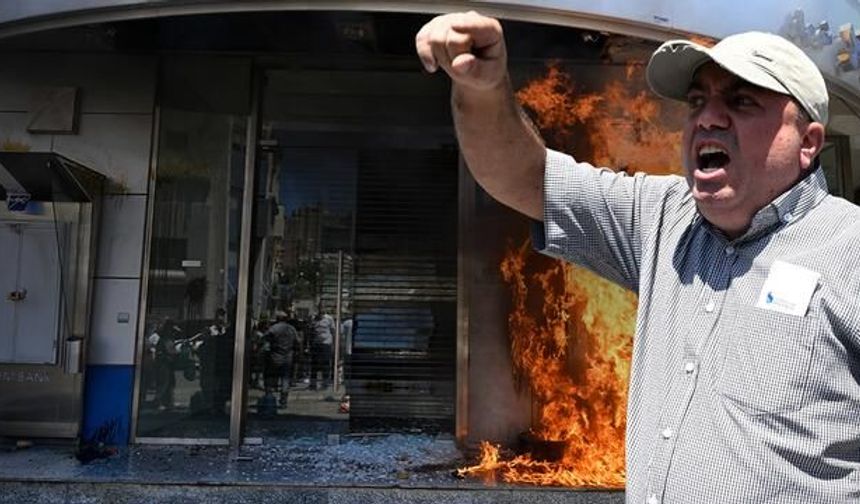 Lübnan'da 7 Yıldır Bloke Edilen Banka Hesapları İçin Mudilerden Ateşli Protesto