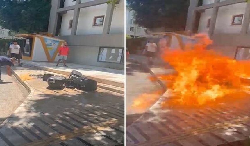 Manavgat'ta İşletme Ortağı, Yüksek Ses Cezasına Tepki Olarak Malzemelerini Ateşe Verdi