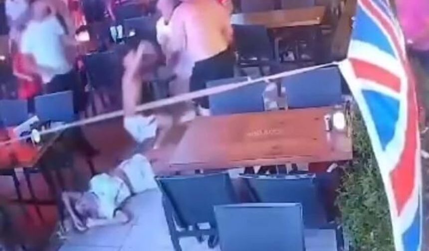 Marmaris'te İngiliz Turist Restoranda Aile İçi Şiddet Olayına Karıştı