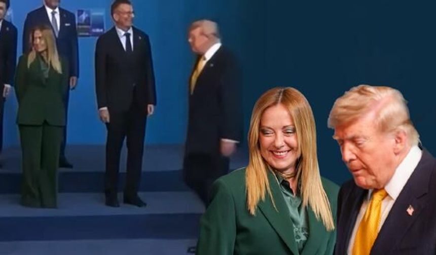 Meloni, NATO Zirvesi'nde Trump'tan uzak durdu