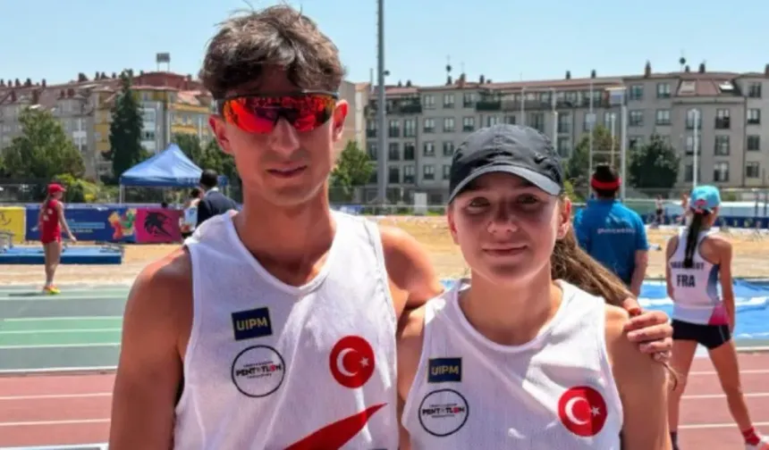 Milli Pentatloncular 17 Yaş Altı Avrupa Şampiyonası'nda Gümüş Madalya Aldı