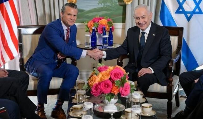 Netanyahu, ABD Savunma Bakanı Pete Hegseth ile Washington'da Görüştü