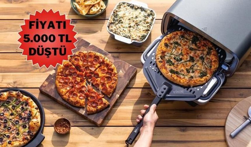 Ninja 4'ü 1 Arada Pizza Fırınıyla Evde Profesyonel Lezzet