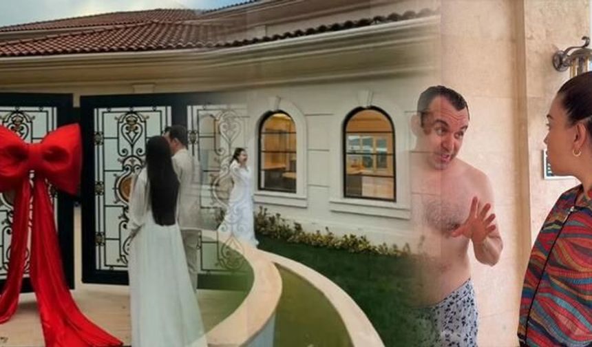 Özlem Öz çiftinin lüks malikanesine gelen 50 bin TL'lik su faturası gündem oldu