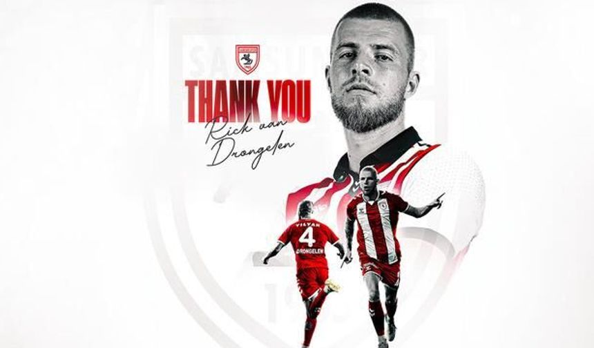 Samsunspor, Rick van Drongelen'i Rekor Bonservisle Panathinaikos'a Gönderdi