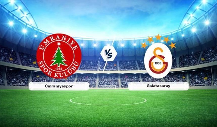 Ümraniyespor-Galatasaray Hazırlık Maçı Canlı Anlatımı ve Gelişmeler