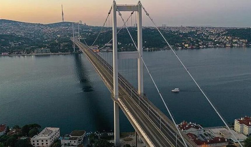 15 Temmuz Şehitler Köprüsü'nde 3 Gün Trafik Kısıtlaması Uygulanacak