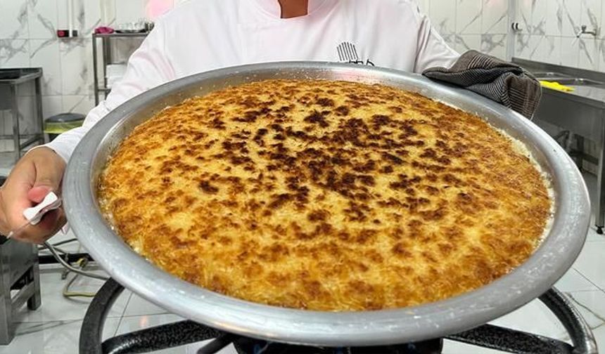Antakya Künefesi Dünyanın En İyi Tatlısı Seçildi