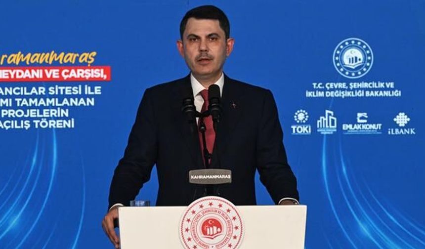 Bakan Kurum'dan AHBAP Soruşturmasıyla İlgili Açıklama